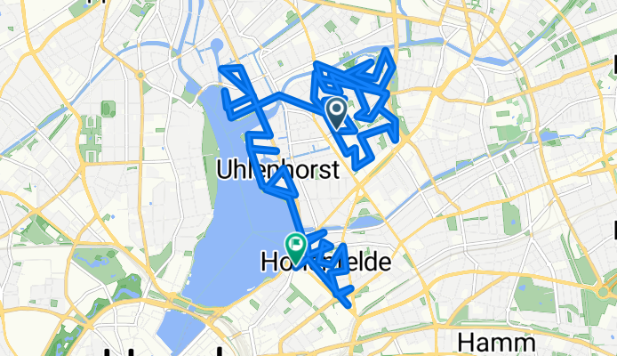 Beethovenstraße, Hamburg nach Sechslingspforte, Hamburg