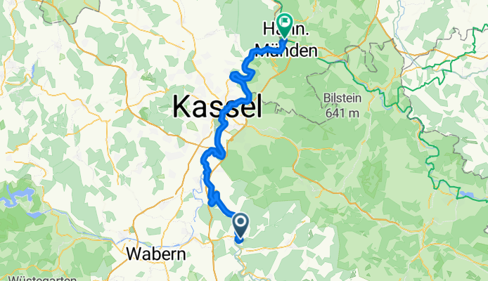 Etappe 6: Melsungen - Hann. Münden