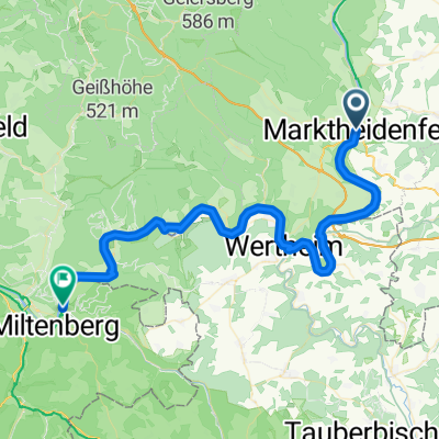 Von Marktheidenfeld bis Freudenberg