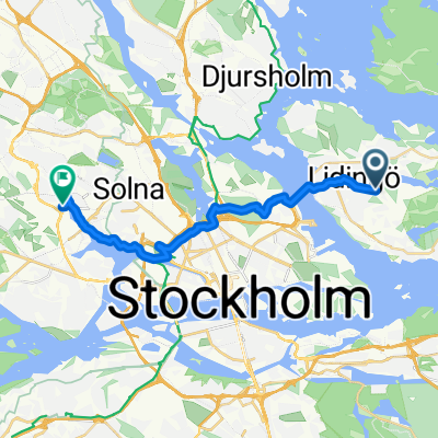 Åkervägen, Lidingö a Gårdsfogdevägen, Bromma