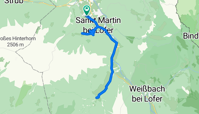 Hochmoos-Kirchental-Vorderkaserklamm-Hochmoos