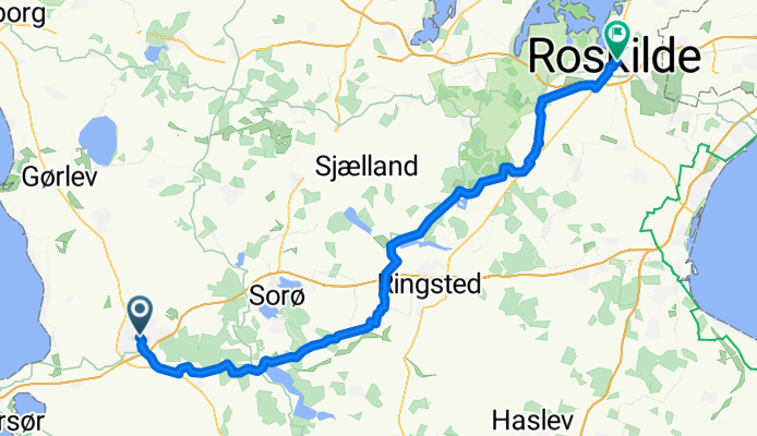 Slagelse to Roskilde