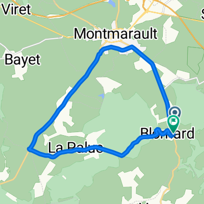 Itinéraire à partir de Route des Retats