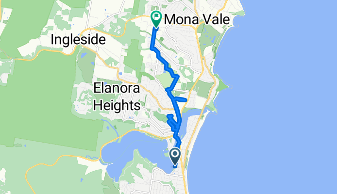 Ocean Street to Ponderosa Parade