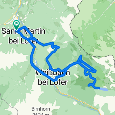 Hochmoos - Lamprechtshöhle - Diesbachstausee - Kallbrunnalm - Wildental - Hochmoss