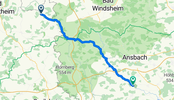 Creglingen - Burgoberbach