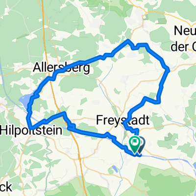 Route in Freystadt