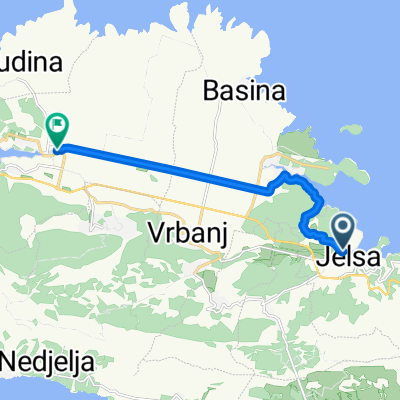 Jelsa, Jelsa to Put bana Josipa Jelačića, Stari Grad