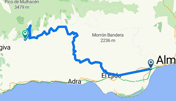 Parador-Berja-Berchules-Trevelz-Busquístar