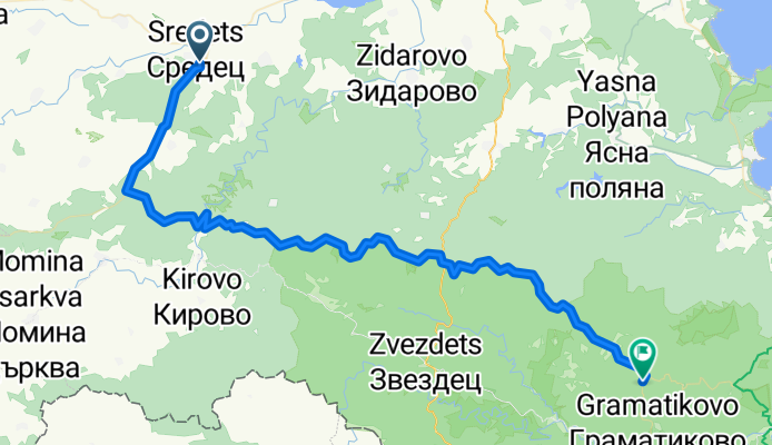 Sredets - Malko Tŭrnovo