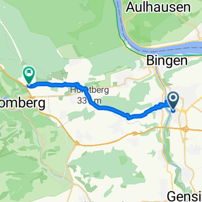 Von Bingen am Rhein bis Warmsroth