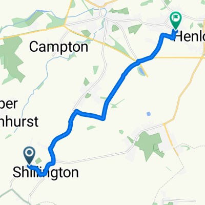 Greenfields, Hitchin to Broad Street, Shefford