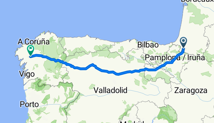 (ES) Camino Frances (Saint-Jean-Pied-de-Port - Santiago de Compostela)