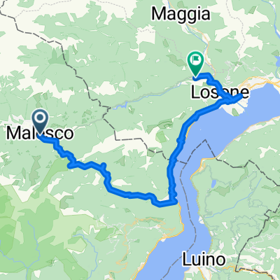 Via Conte Mellerio nach Via Cappella Nuova