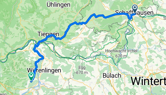 Schaffhausen - Lauffohr (Brugg)