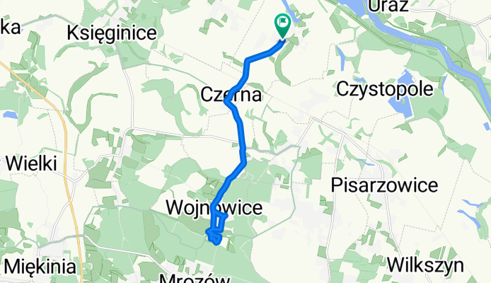 Prężyce, Miękinia do Prężyce, Miękinia