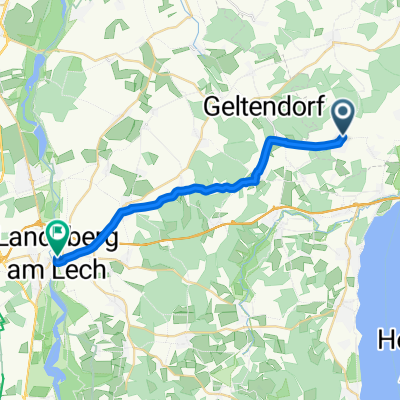 Moorenweiser Straße nach Hubert-von-Herkomer-Straße