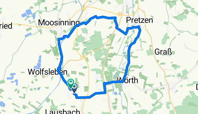 Route in Neuching