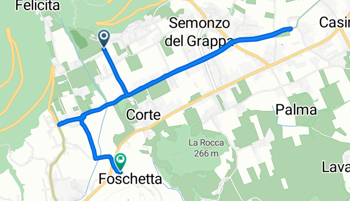 Via Cenghia, Borso del Grappa - Via Castello, Romano d'Ezzelino