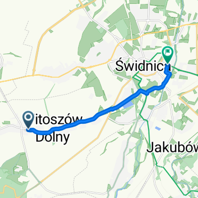 Witoszów Dolny, Świdnica do Mieszka I, Świdnica