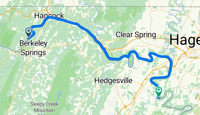 Berkeley Springs - Williamsport