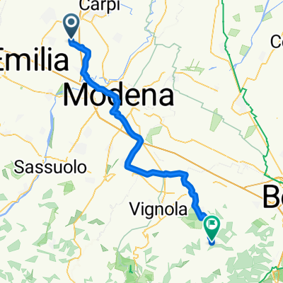 San Martino in Rio - Monte San Giovanni