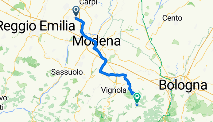 San Martino in Rio - Monte San Giovanni