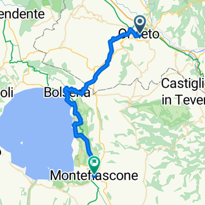 Corso Camillo Benso Conte di Cavour, Orvieto nach Corso Camillo Benso di Cavour, Montefiascone