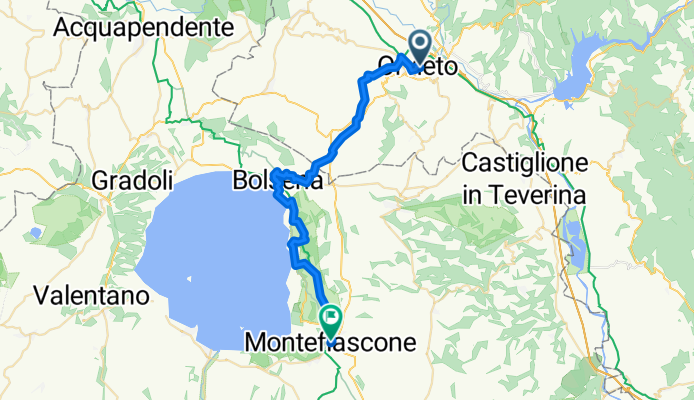 Corso Camillo Benso Conte di Cavour, Orvieto nach Corso Camillo Benso di Cavour, Montefiascone