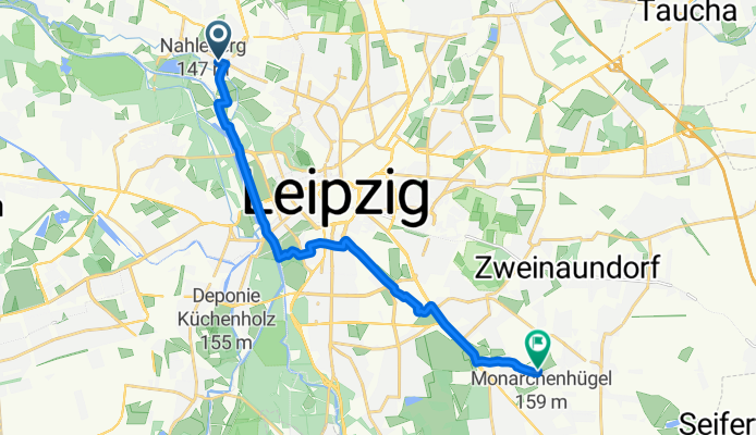 Friedrich-Bosse-Straße, Leipzig nach Morawitzstraße, Leipzig