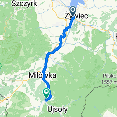 Velo Sola, Żywiec do Rajcza, Rajcza