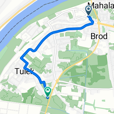 Dr Jovana Raškovića, Brod to Krajiških brigada, Brod