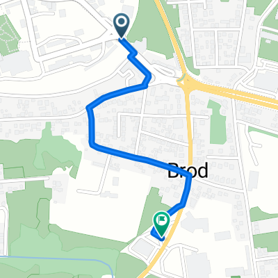 Dr Jovana Raškovića, Brod to Krajiških brigada, Brod