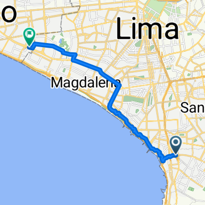 Lima to De La Marina Avenue, Callao