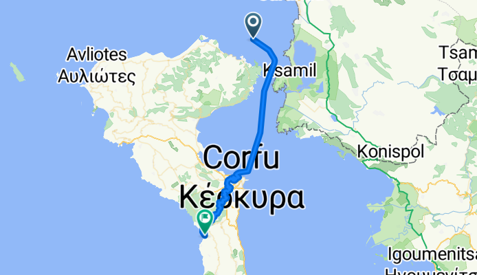 Saranda - Kynopiastes