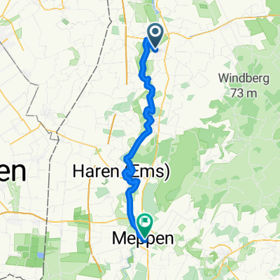 Von Dörpen bis Meppen (Ems)