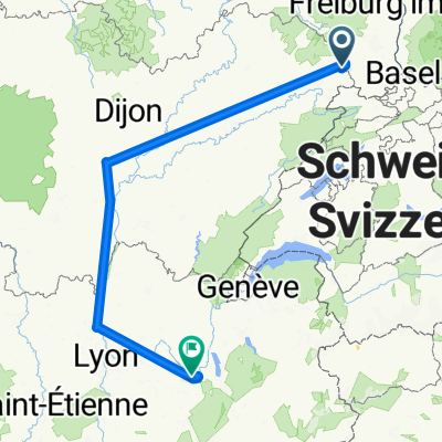 Route Sans Nom nach Route du Avril