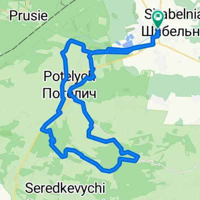 Route from вулиця Є. Коновальця