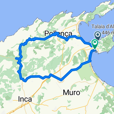 Camí Vell de la Victòria nach Carrer del Coral