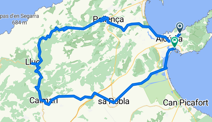 Camí Vell de la Victòria nach Carrer del Coral