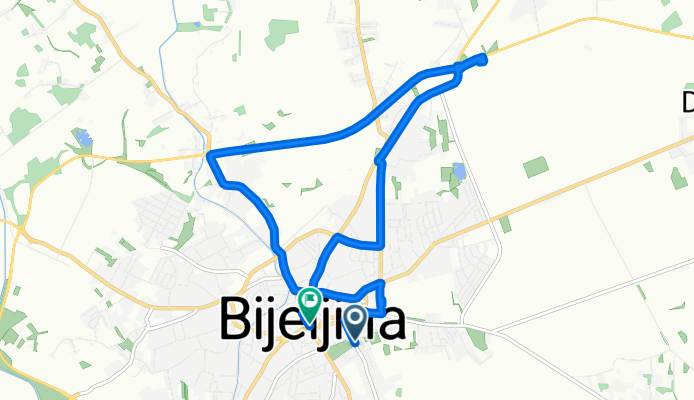 Галац, Bijeljina to Вука Караџића, Bijeljina