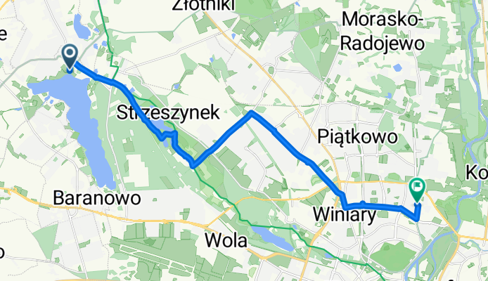 Jeżyce, Poznań do Osiedle Kosmonautów, Poznań