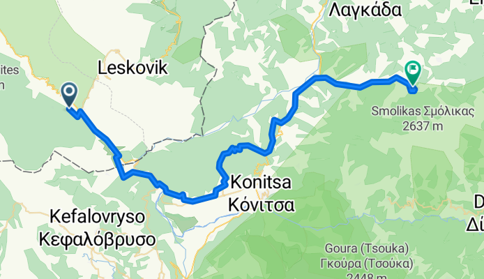 Çarshovë - Konitsa