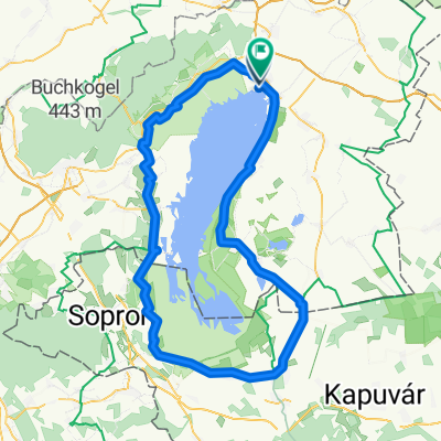 Segelhafen West nach Sportzentrum