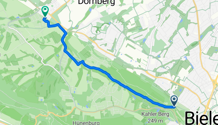 Am Johannisberg, Bielefeld nach Wertherstraße, Bielefeld