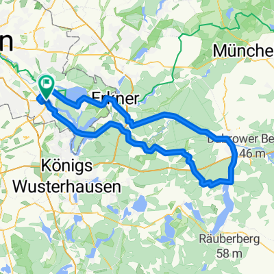 Route in Berlin