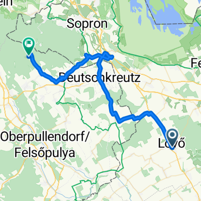 Lövő-Kópháza-Harka-Sonnensee