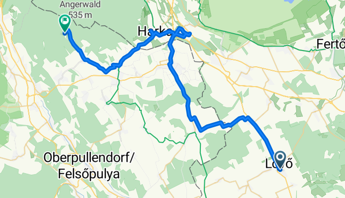 Lövő-Kópháza-Harka-Sonnensee