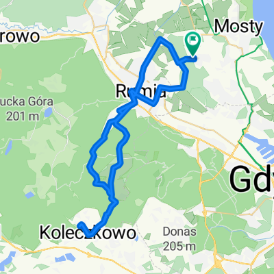 Trasa z Oliwkowa