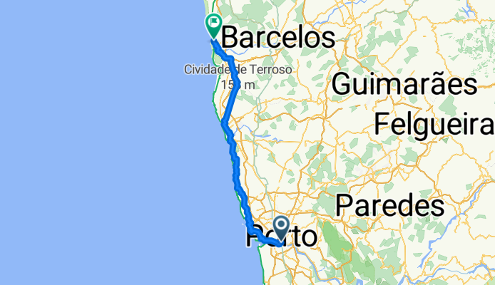 From Porto to Esposende